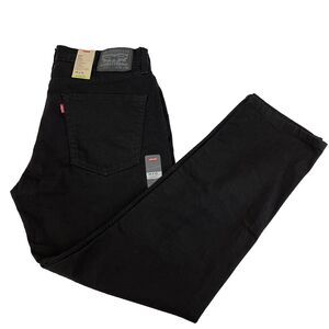 New Mens Levi’s 511 Slim Stretch Black Denim Jeans Sz 36x30 NWT Irregular